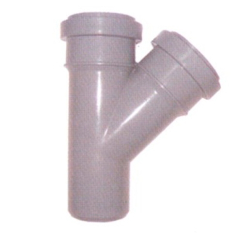 Тройник канализационный д50х50 45гр