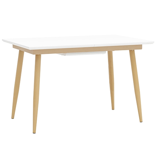 Стол обеденный Стокгольм, раскладной, 120-160х80, белый УТ000003491